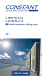 Mobile Screenshot of constantcooling.com